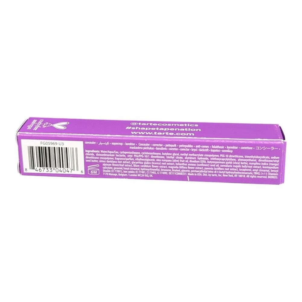 Tarte Shape Tape Contour Concealer 57N Rich Lot of 2 Full 10 ml Travel 1 ml Size